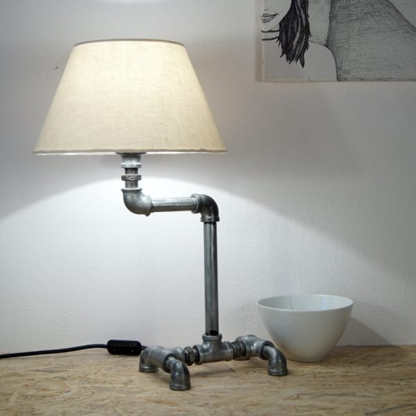 Plumbing pipe desk lamp KASAI OX