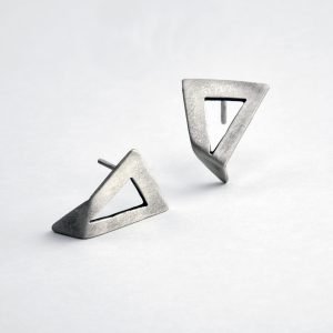 Greek handmade silver earrings